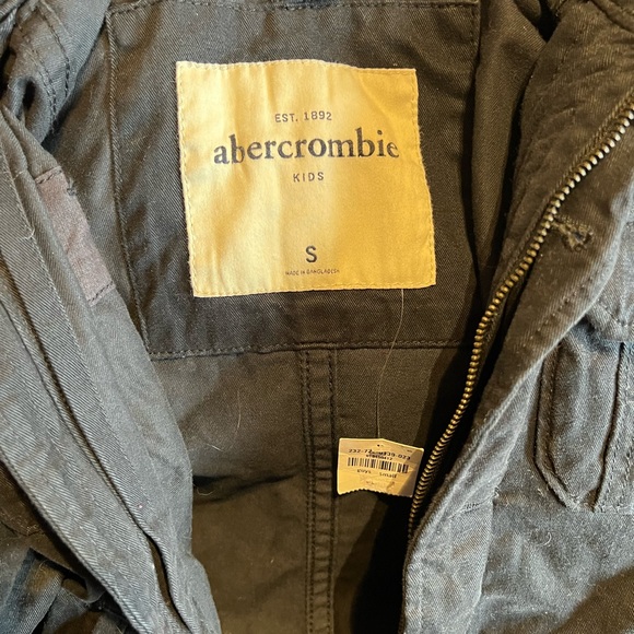 Abercrombie kids navy military jacket - Picture 5 of 7